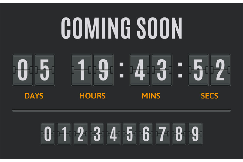 countdown-flip-timer-flip-clock-days-hours-and-minutes-counter-flip