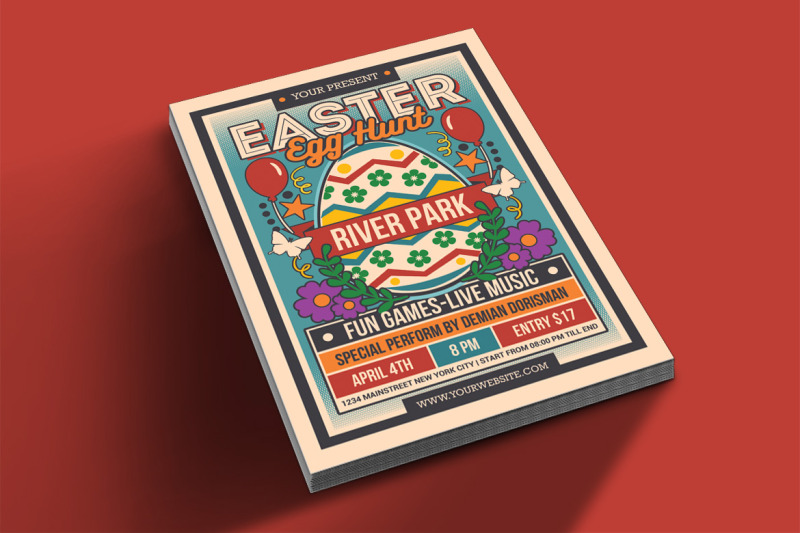 easter-egg-hunt-for-kids-retro-flyer