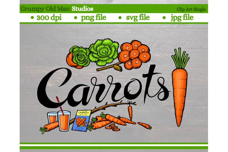 carrots-vegetables-garden-labels