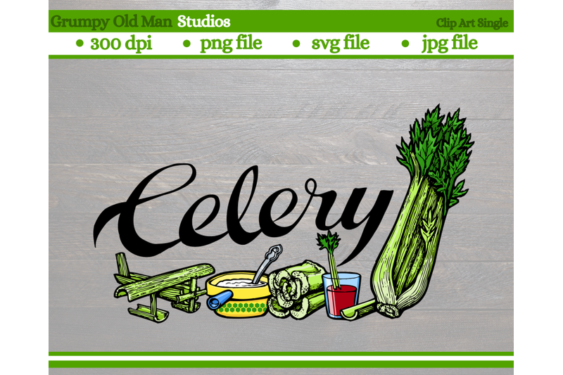 celery-vegetables-garden-labels