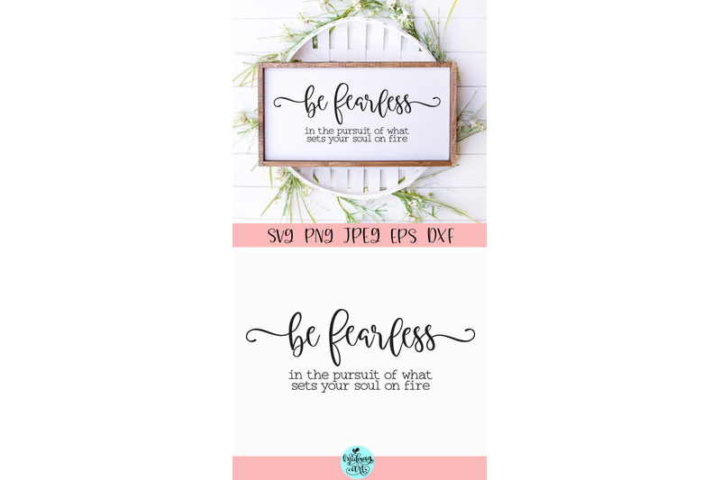 be-fearless-wood-sign-svg-relegious-sign-svg