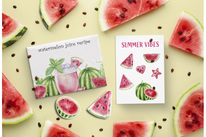 watercolor-watermelon-clipart-set-summer-juicy-watermelons-dessert