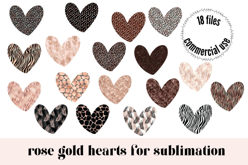 rose-gold-hearts-for-sublimation-safari-textures