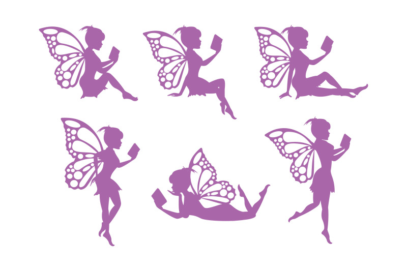 cute-fairy-reading-book-silhouette