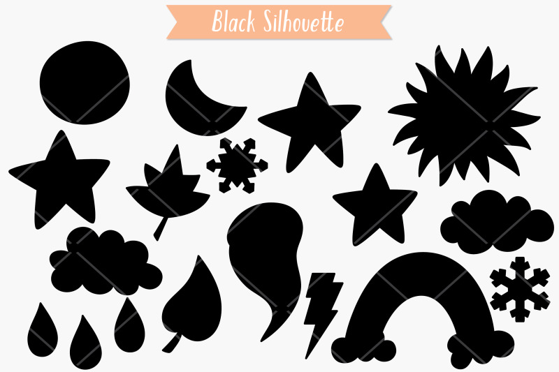 weather-kawaii-hand-drawn-star-moon-sun-cloud-rainbow-tornado