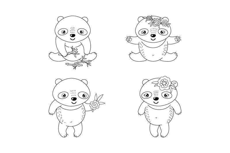 panda-black-and-white-clipart-png-37