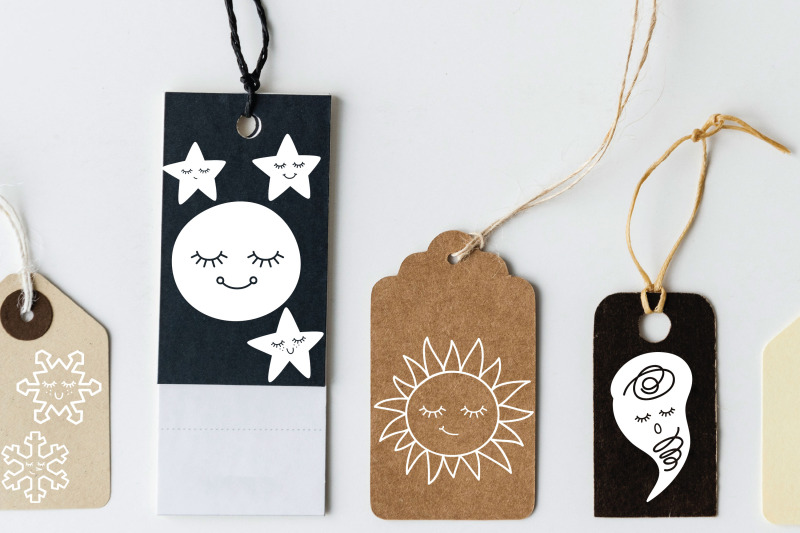 weather-kawaii-white-star-moon-sun-cloud-rainbow-tornado-doodle