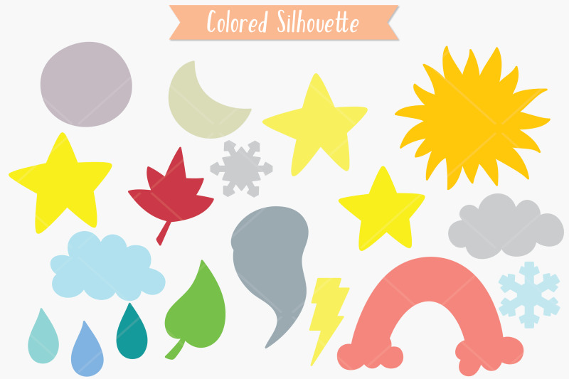 color-weather-kawaii-star-moon-sun-cloud-rainbow-tornado-doodle
