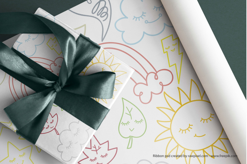 color-weather-kawaii-star-moon-sun-cloud-rainbow-tornado-doodle