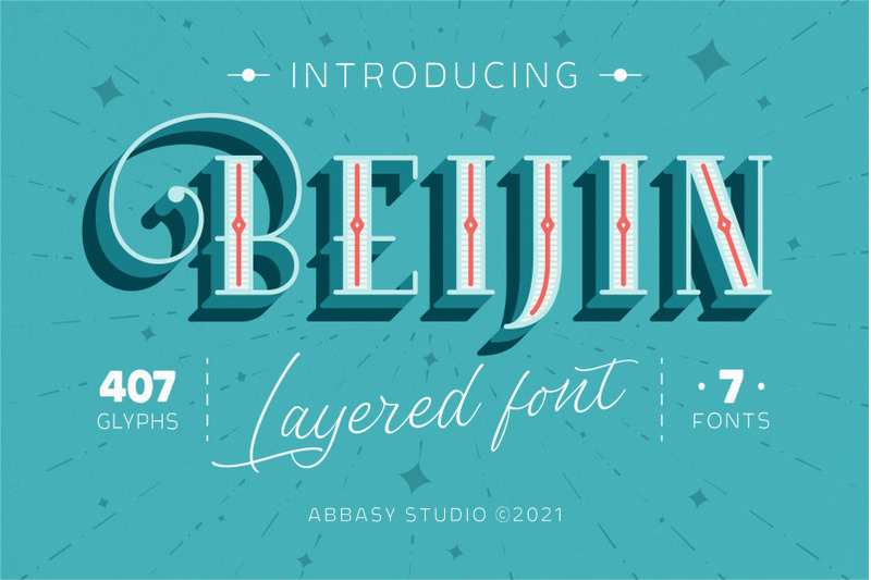 beijin-layered-font
