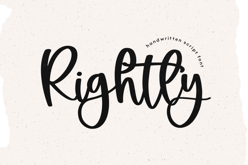 rightly-handwritten-script-font