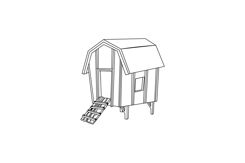 rural-chicken-coop-outline-icon