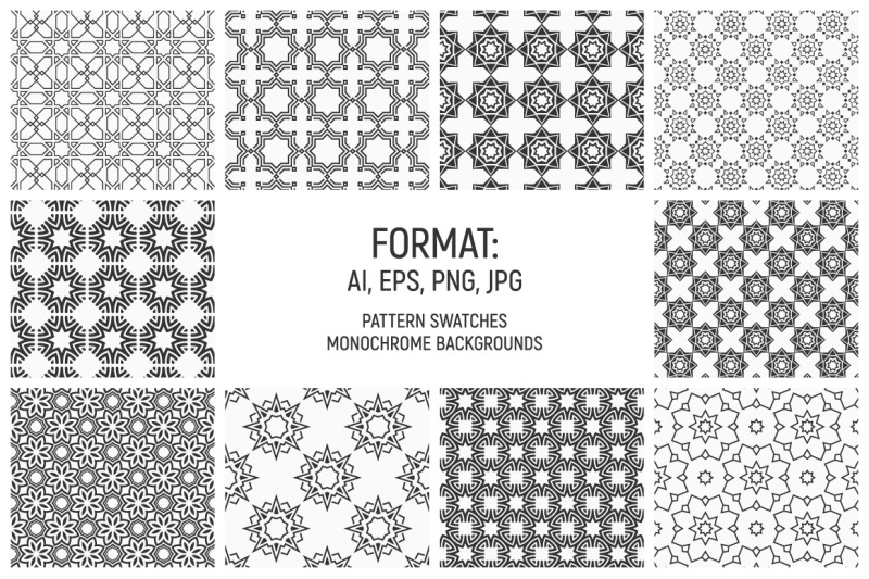 10-seamless-oriental-geometric-vector-patterns