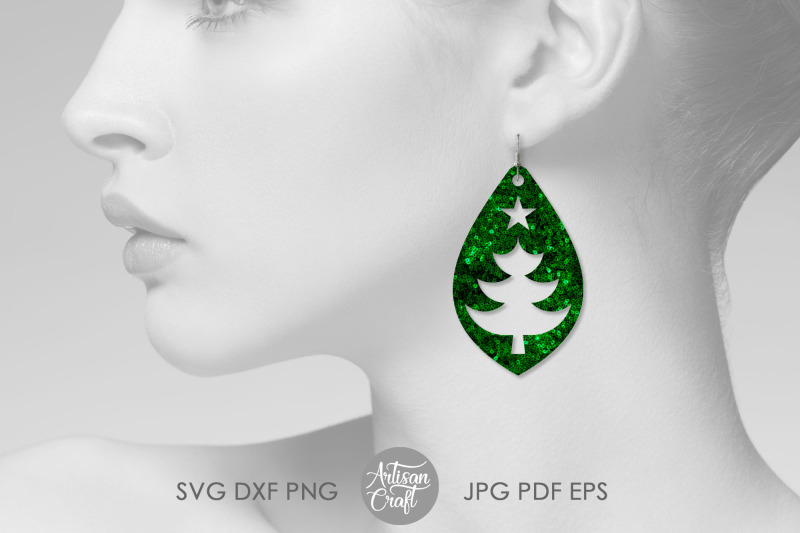 christmas-tree-earrings-svg-teardrop-earrings