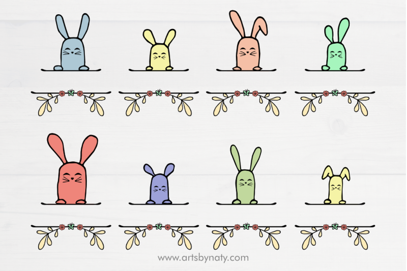 the-row-of-funny-bunnies-illustration