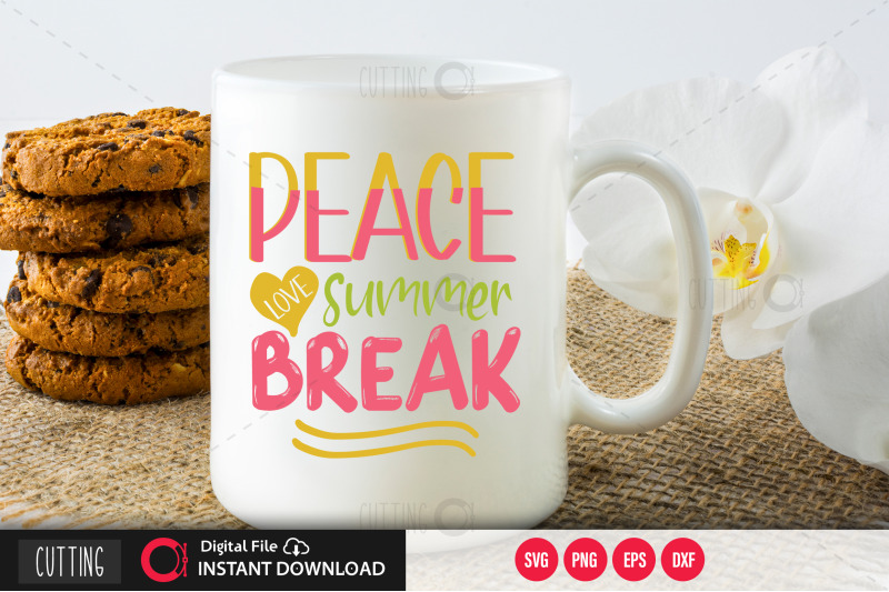 peace-love-summer-break-svg