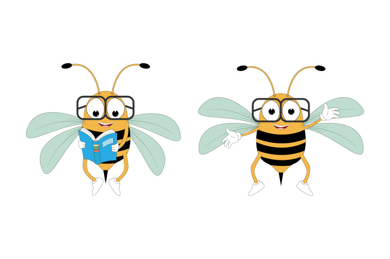 cute-bee-animal-cartoon