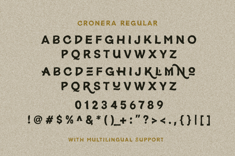 cronera-handcrafted-typeface