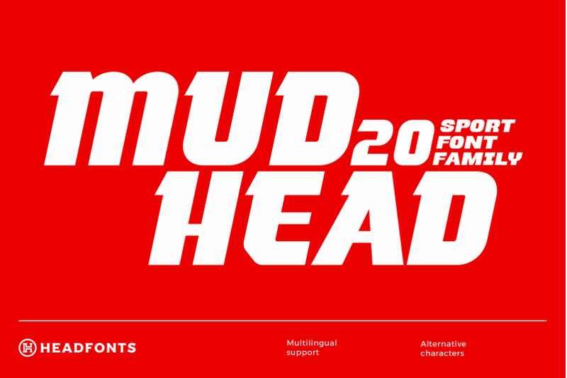 mudhead-family-sports-display-font
