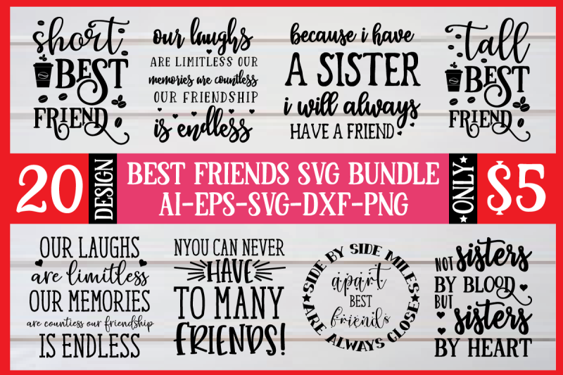 best-friends-svg-bundle