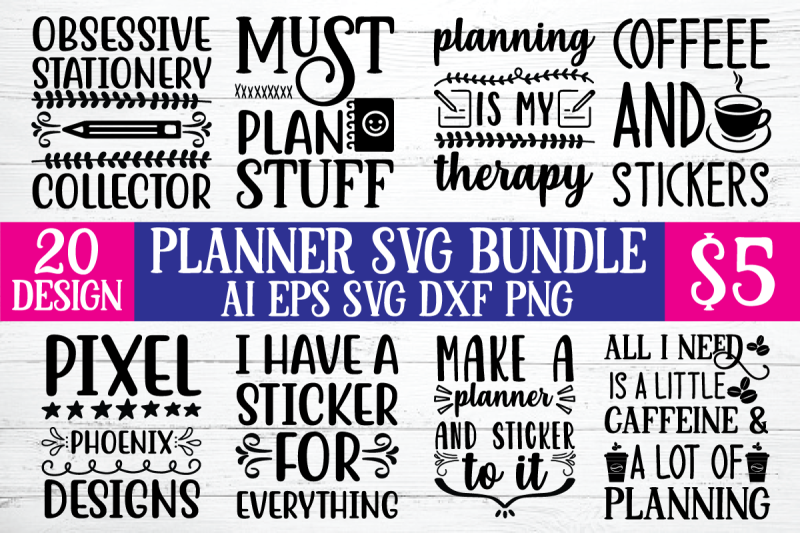 planner-svg-bundle