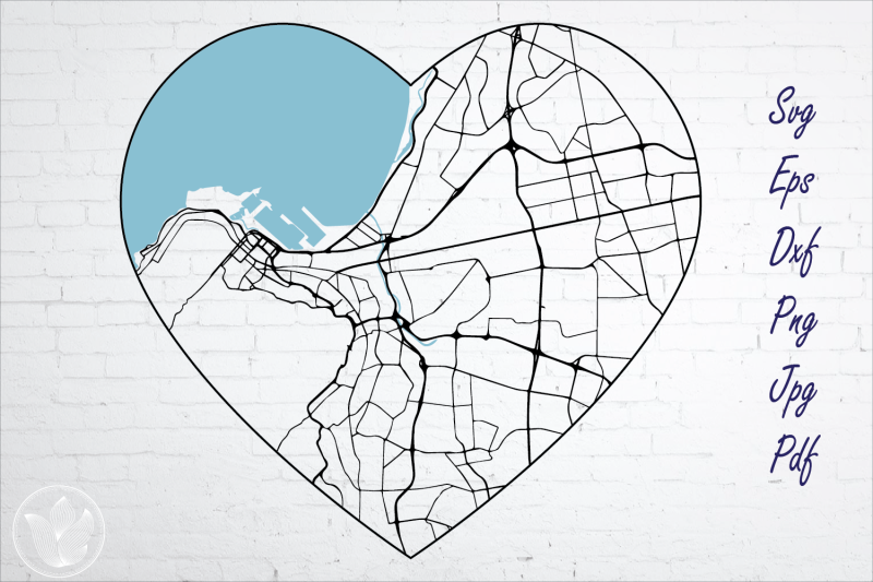cape-town-south-africa-road-map-svg-eps-dxf-png-jpg-heart-shaped