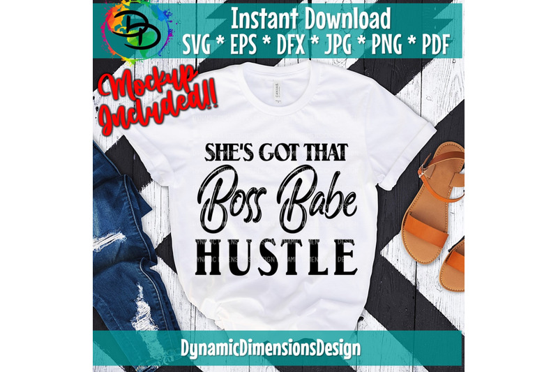 boss-babe-hustle-svg-boss-babe-the-dream-is-free-hustle-is-sold-sepa