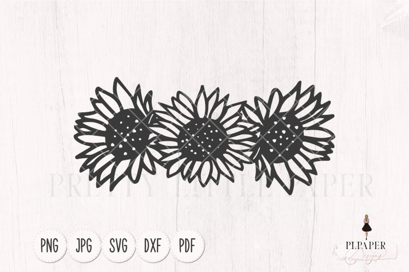 sunflower-svg-sunflowers-svg-floral-wreath-svg
