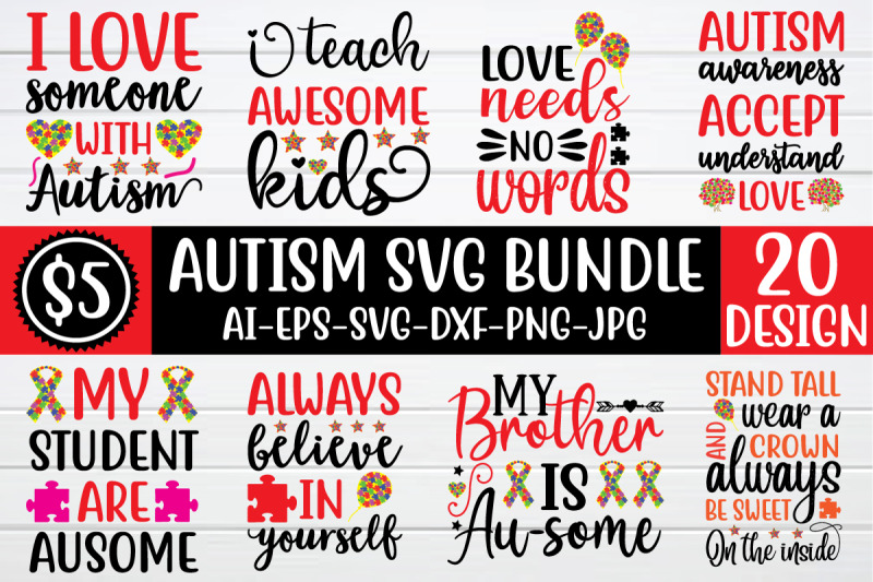 autism-svg-bundle