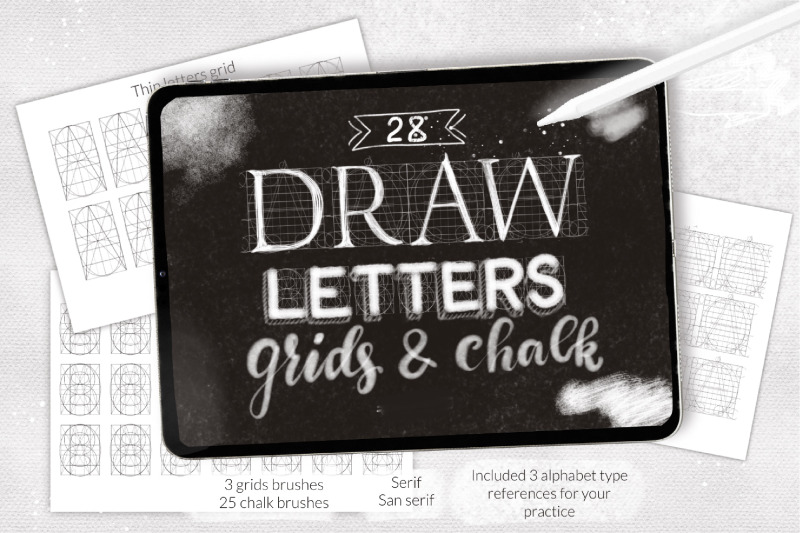 procreate-lettering-bundle-grid-builder-procreate-letter-builder-pro