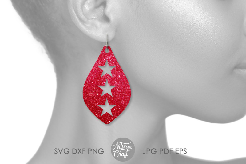 star-earring-svg-leather-earrings-svg-earring-template-svg