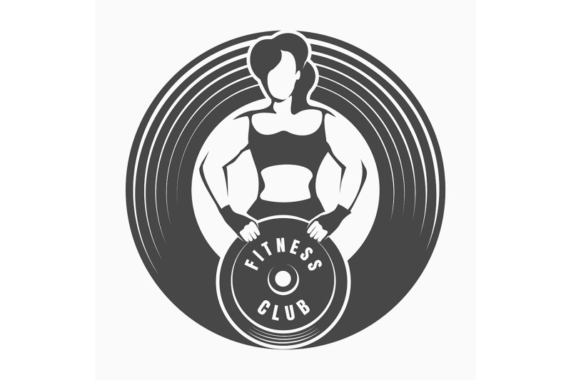 fitness-emblem-with-woman-holding-barbell-weight
