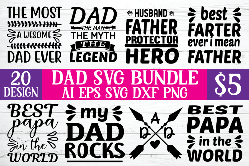 dad-svg-bundle