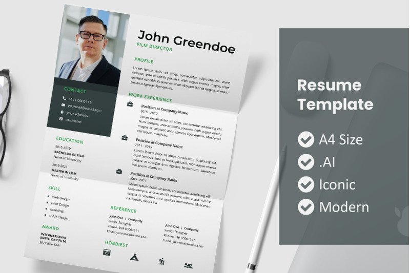 resume-template-theme