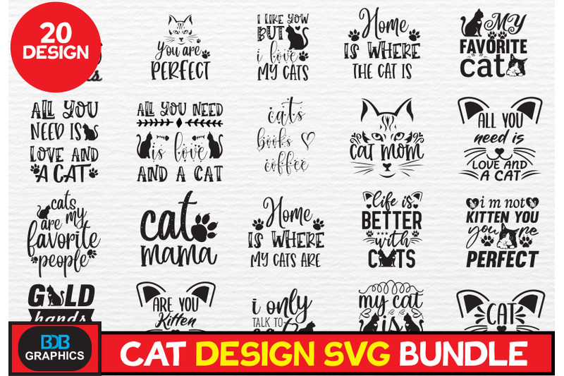 cat-design-svg-bundle