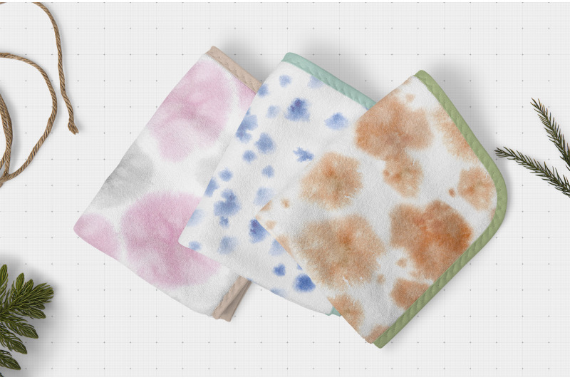 set-of-watercolor-patterns