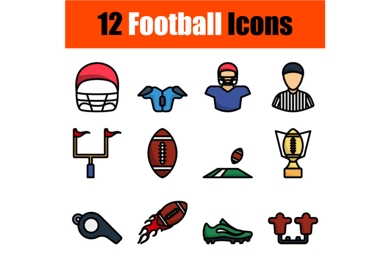 football-icon-set