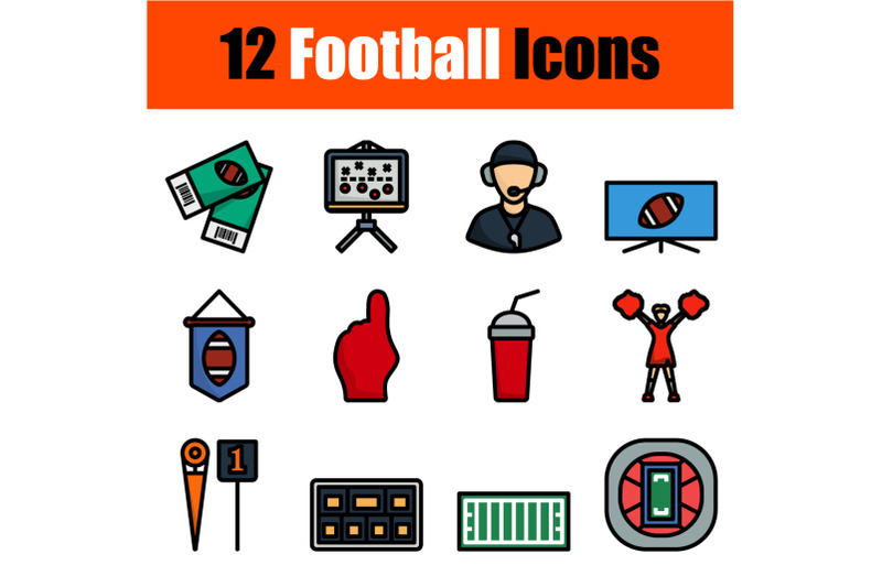 football-icon-set