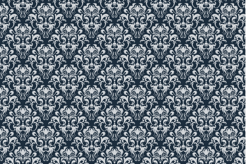 damask-seamless-pattern-set