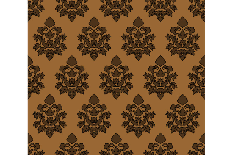 damask-seamless-outline-pattern-set