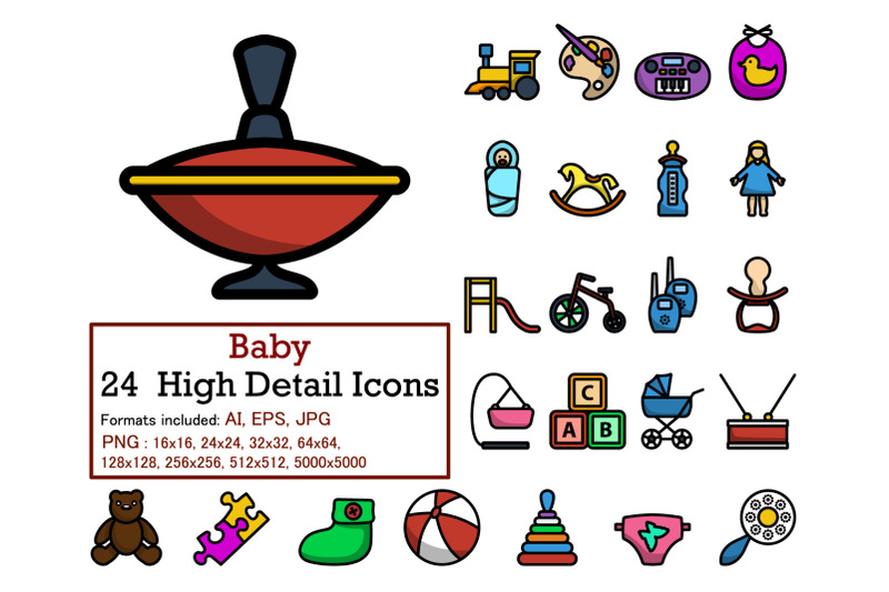 baby-icon-set