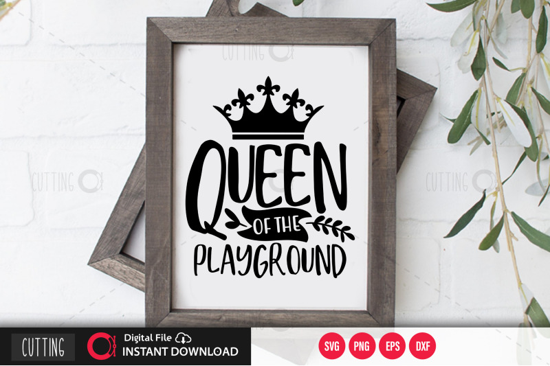 queen-of-the-playground-svg