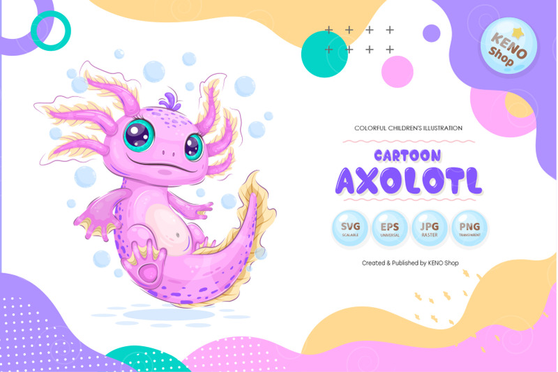cute-cartoon-axolotl