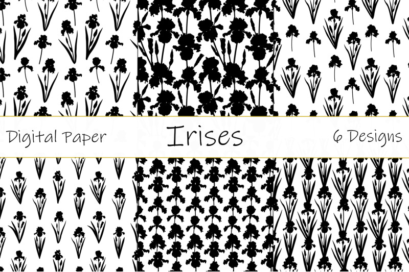 flowers-irises-silhouettes-pattern-irises-paper-irises-svg