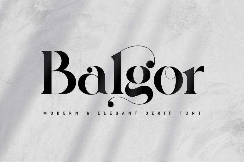 balgor-font
