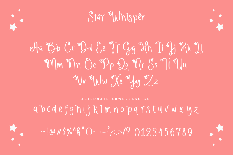 star-whisper-easter-font