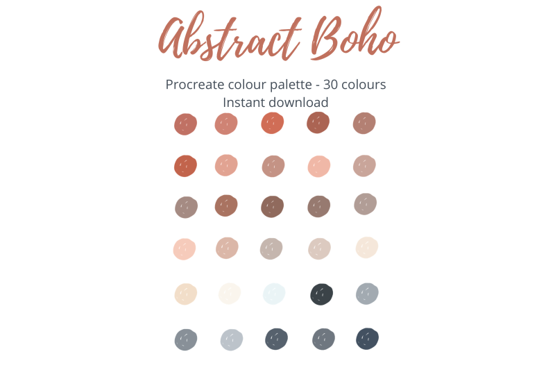 procreate-abstract-boho-colour-palette-swatch