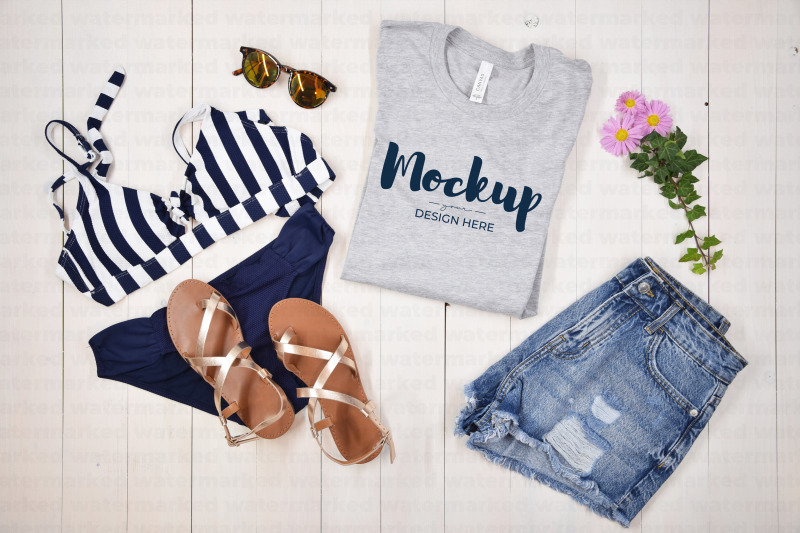 summer-t-shirts-mockup-bundle
