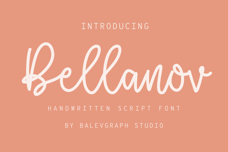 bellanov-handwritten-script-font