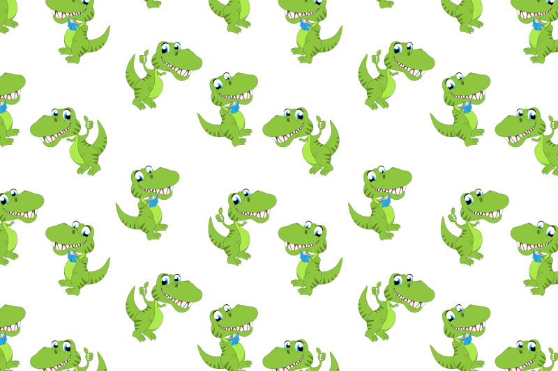 cute-dinosaur-animal-cartoon-pattern